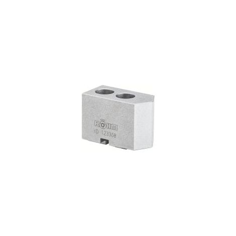 Röhm ganasce di ricambio dimensione 110, set da 3 ganasce, temprabili sfalsamento incrociato, inclinate di 120° - 144082 (1/5)
