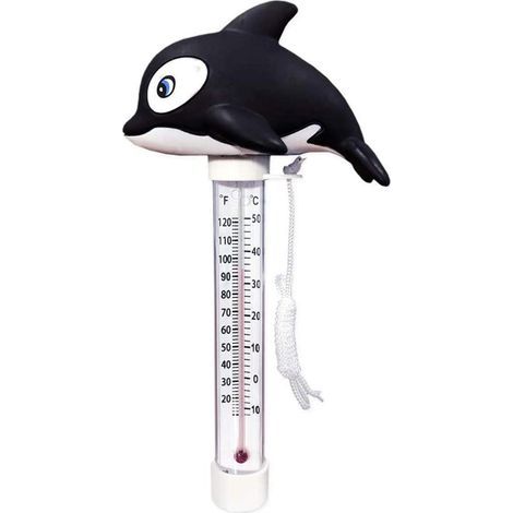 Thermomètre flottant piscine animaux thermomètre piscine thermomètre, dauphin (1/5)