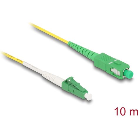 Delock Cabe de fibra Ã³ptica LC-APC  SC-APC Simplex monomodo OS2 10 m