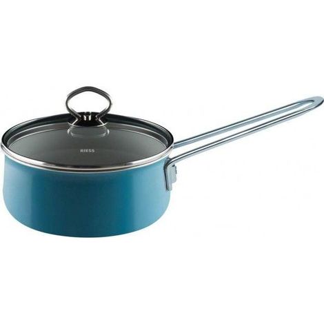 Casseruola Riess Nouvelle Aquamarin smaltata 1 litro aqua