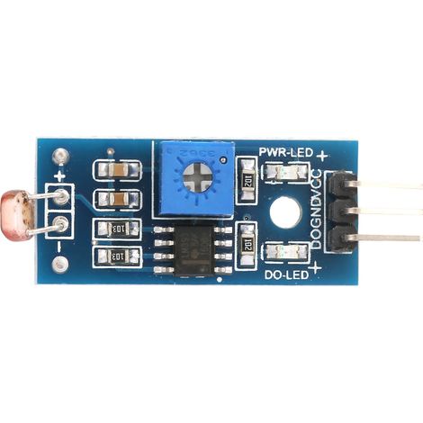 Lot de 5 modules capteur photosensible détection intensité lumineuse numérique pour Arduino robot voiture intelligente