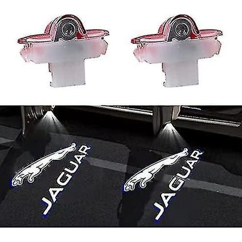 Tür-LED-Logoprojektor, Einstiegsbeleuchtung, Begrüßungslicht, Geisterschatten-Ersatz für Jaguar XJ, XK, XJL, X35 (1/4)