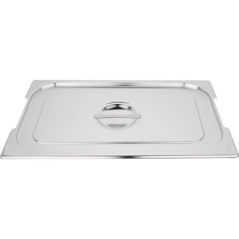 Couvercle inox GN 1/2 avec poignée - VOGUE (1/5)