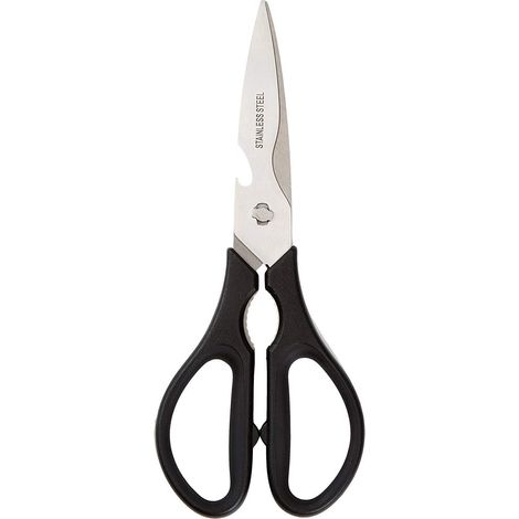Inox Ciseaux de cuisine multiusage, 8 inch, Noir (1/5)