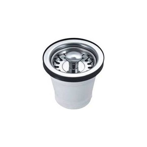 PILETTA CON CESTELLO PER LAVELLI IN ACCIAO INOX Misura: Diam. 70