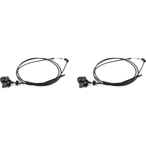 Due cavi di apertura del cofano anteriore per Jaguar XF 2009-2015 (C2Z29301)