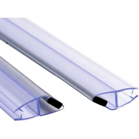 ZIK Guarnizione Magnetica Box Doccia Vetro 6-8 mm Ricambio Verticale - 183 cm (1/5)