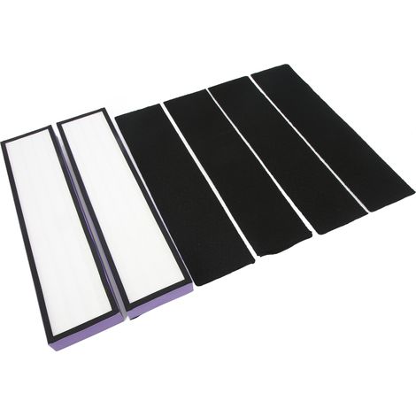 2-teiliges Luftreiniger-Filterset, breite Kompatibilität, effektive Filtration, umweltfreundlicher Luftreinigerfilter für Germguardian (1/5)