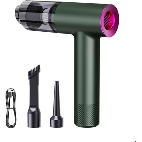 LOLLANDA Cordless portable mini vacuum cleaner, handheld vacuum cleaner, car vacuum cleaner, vert (1/5)