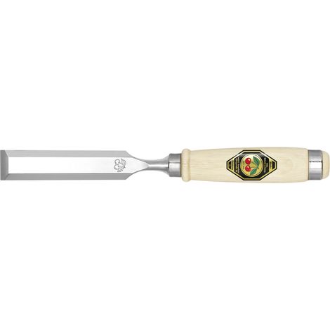 Kirschen Stechbeitel mit Weißbuchenheft 4 mm