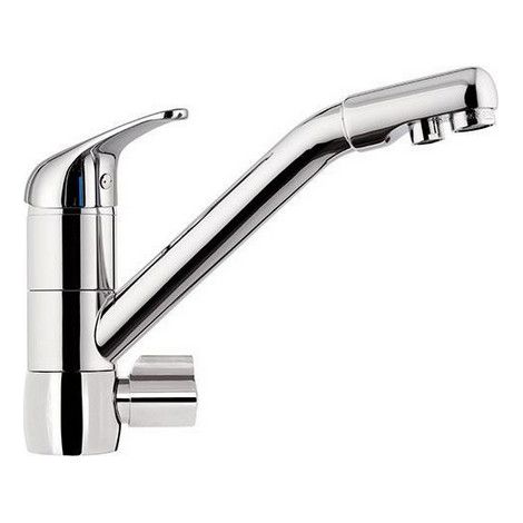 MISCELATORE LAVELLO A 3 VIE D'INGRESSO CON BOCCA GIREVOLE EPIC- Cromo- MARIA- pezzi 1
