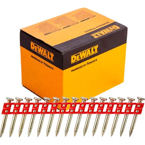 DeWalt DCN8903027 Clavos en tira 3,0x27 mm para clavadora de hormigón