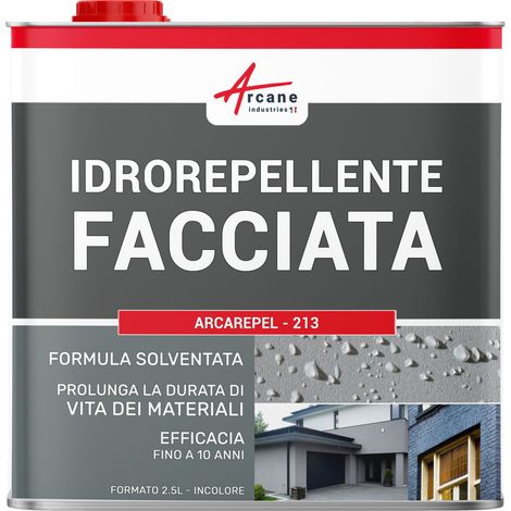 Idrorepellente per facciate e muri in pietra, intonaco, mattoni - IMPERFACADE - 2,5 L (fino a 12,5 m²)  - ARCANE INDUSTRIES (1/3)