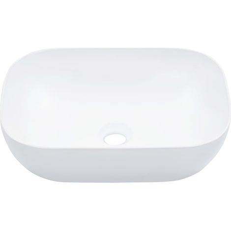 Lavabo 45,5x32x13 cm Céramique Blanc