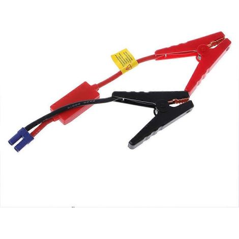 Câble d'alimentation de secours avec pince crocodile pour batterie de voiture ou camion, démarreur de secours 12 (1/5)