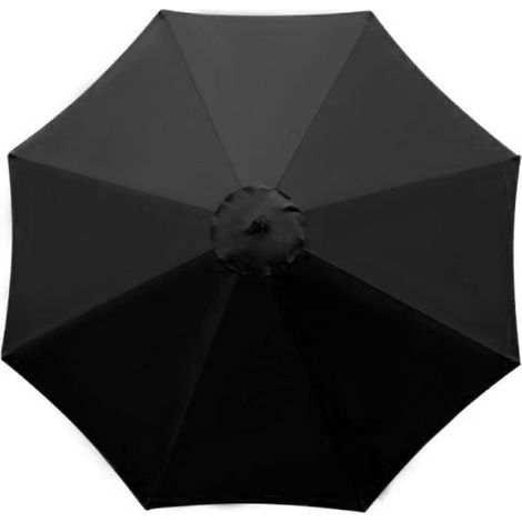 Housse de parasol 3m – Tissu polyester double couche imperméable – Protection UV – Compatible porte-parapluies bois/acier/aluminium (1/5)
