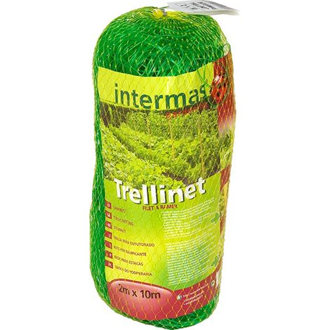 Malla para entutorar - 20x20 cm - 2x25 m - Bolsa