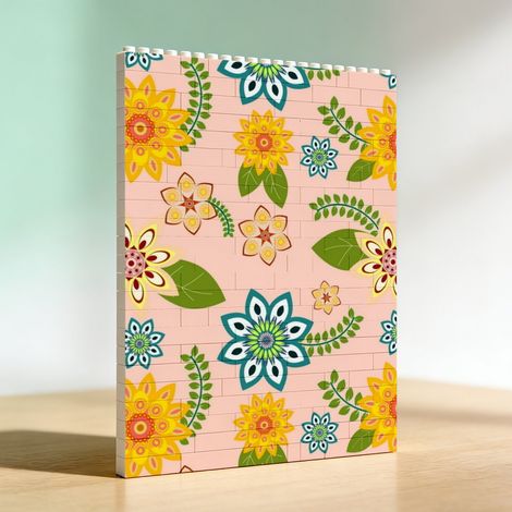Déco minimaliste : le souvenir en blocs pour la Saint-Valentin (1/5)