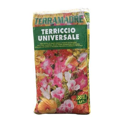Terriccio ammendante universale misto per piante orto fiori Lt 20
