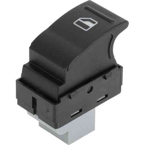 1 Interrupteur de vitre, 4 broches, plastique et métal, commande fenêtre, côté passager avant droit, pour Volkswagen Transporter Multivan T5 (1/5)