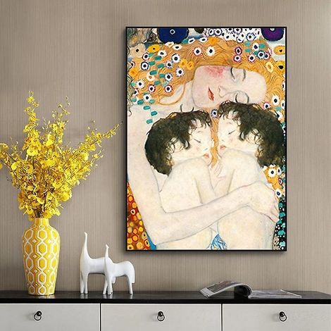 (20 30 Cm) Impressions Sans Cadre, Affiches Clbres Peintures Suspendues Toile Sans Cadre Murale Salon Dcoration Peintures (1/5)