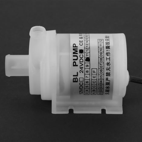 24V DC 10W Bürstenlose Wasserpumpe für Aquarien, Springbrunnen und medizinische Instrumente (1/5)