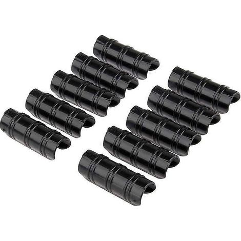 Colliers de serrage pour serres, lot de 20 colliers Versailles de 19 mm pour fixer les bâches, films et plantes sur les serres de jardin. (1/5)