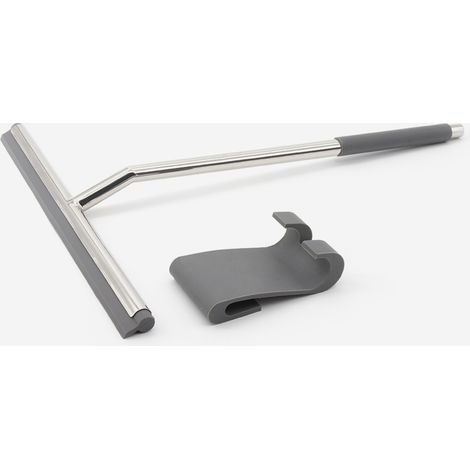 BATHBAZAAR - Grande raclette de douche en inox brillant - Max