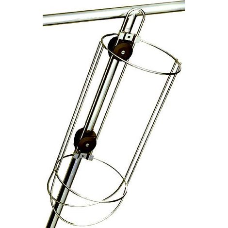 Porte pare-battage inox - 340 mm x 590 mm