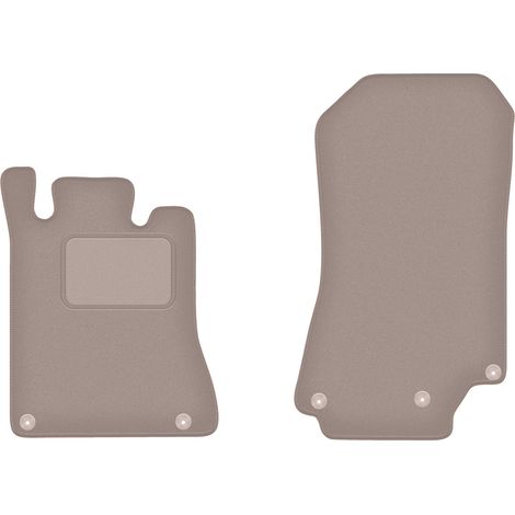 Tappetini in velluto beige per: Mercedes SL R129 500 SL (1989-2001)