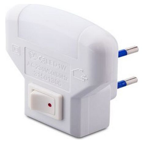 veilleuse A lampe A LED avec interrupteur d&39A clairage de chambre de nuit de 0,5 W