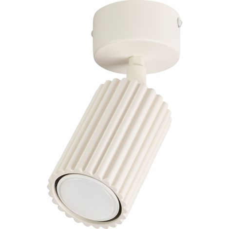 Deckenleuchten KARBON beige 1xGU10 7cm Aluminium Sollux (1/5)