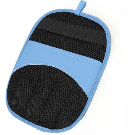 Guantes de limpieza electrostática para el cuidado de mascotas (1 unidad), azules, lavables, para muebles, ropa y asientos de coche para perros y gatos.