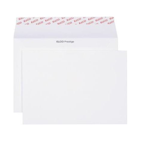 ELCO Versandtasche ELCO Prestige DIN C5 ohne Fenster 120g/m² mit Haftklebung Papierhochweiß 10 St./Pack. (1/4)