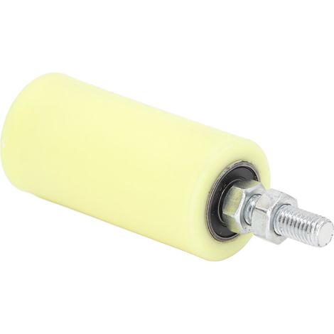 Rouleau guide poteau coulissant portail nylon robuste pour porte coulissante support M12 48mm 100mm 14cm (1/5)