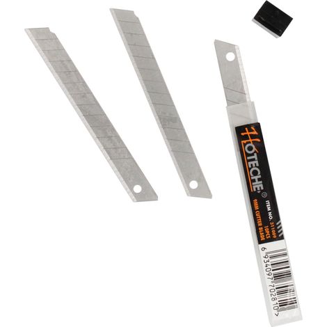 CUCHILLAS RECAMBIO CUTTER 9MM 10UDS (1/2)