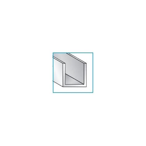 BARRA MT.4 in ALLUMINIO ANODIZZATO PROFILO AD U 30x30x2 mm