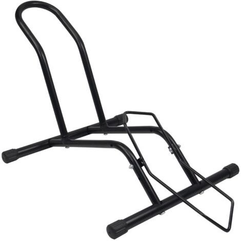 Béquille de vélo professionnelle, support de sol autoportant pour VTT, vélo de route, vélo de montagne, noire (1/5)