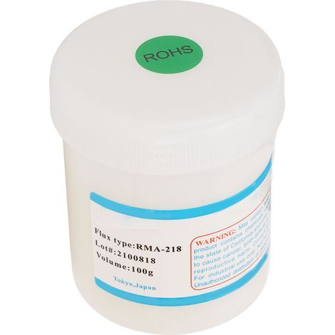 Pâte à souder sans nettoyage 100 g Flux pour soudure électronique, faible résidu, étamage et réparation faciles (1/5)