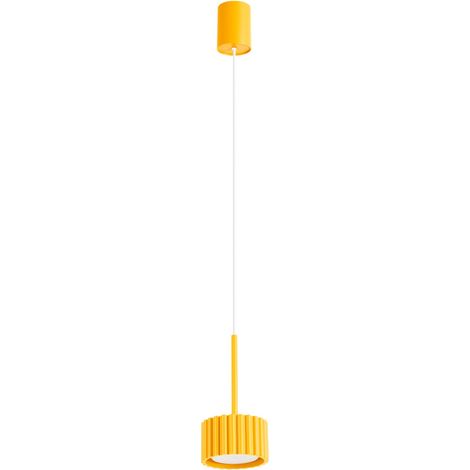 Lampade a sospensione AURA giallo 10x125x10cm Sollux (1/5)