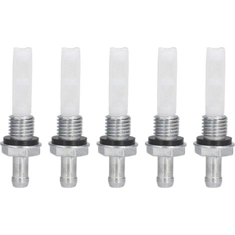 5 Pièces Joint Métallique Filtre à Carburant pour Moteur Essence 168, Pièces Moteur Générateur, Filtre Carburant Métal (1/5)