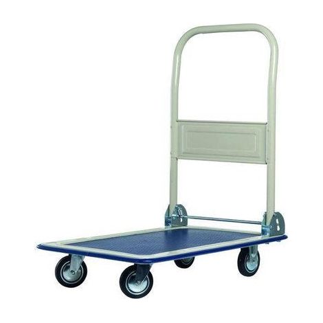 Klappbare Schubkarre aus Metall mit Rädern, max. ca. 150kg, 82x48x73cm  99997 (1/4)