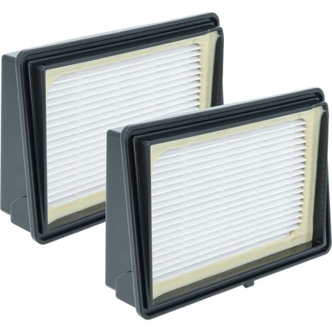 vhbw 2x Filter compatible with Samsung VC-BQ 831, VCC 8580H3S/XEG, VCC 8450, SC8587 Vacuum Cleaner - HEPA filter Black White (1/5)