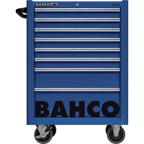 Cassetta attrezzi Bahco c75 classic 8 cassetti capacità 600kg