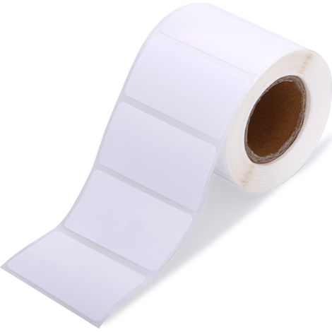 Rouleau d'etiquettes thermiques adhésives papier imprimable etanche graisse-resistant déchirure resistant pour prix nom code-barres imprimante thermique DP23/DP30 etiqueteuse