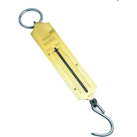 Mannesmann - M 813-150 – Bilancia a molla tascabile, 150 kg