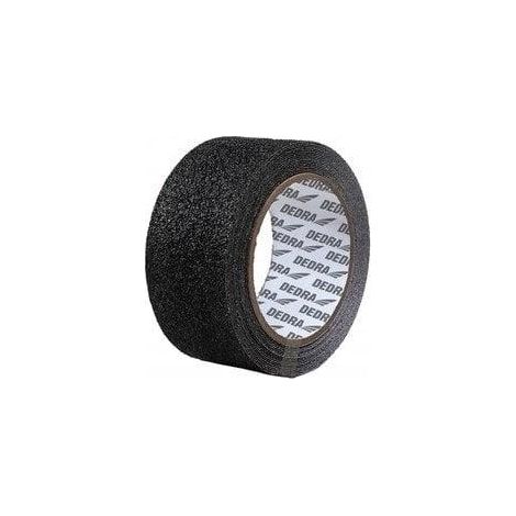 Tesa DEDRA 11T1002 cinta adhesiva antideslizante negra 25 mm