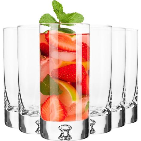 Verres Long Drink, lot de 6, 300 ml, Collection Lagrima (1/5)