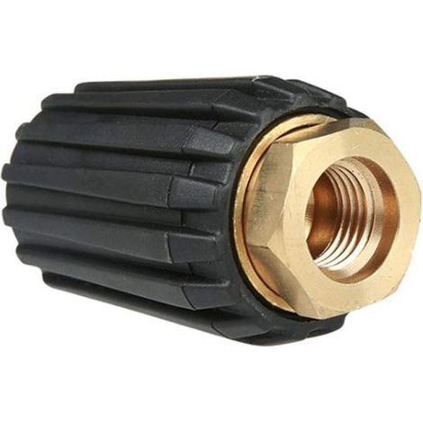Accessori per testa di pistola per pulizia regolabile per ugello per settore pistola ad acqua per lavaggio auto ad alta pressione (1/4)