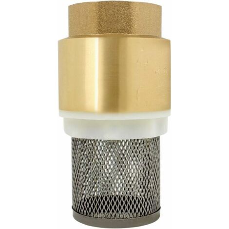 Clapet crepine anti retour 1/2、3/4、1、2 pouce - vanne non retour clapet anti-retour pompe (2 pouce)-- (1/2)